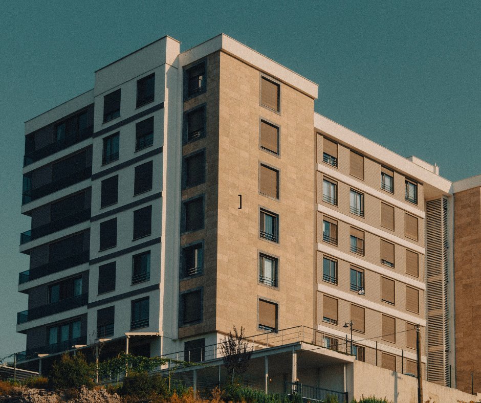 Apartment building exterior